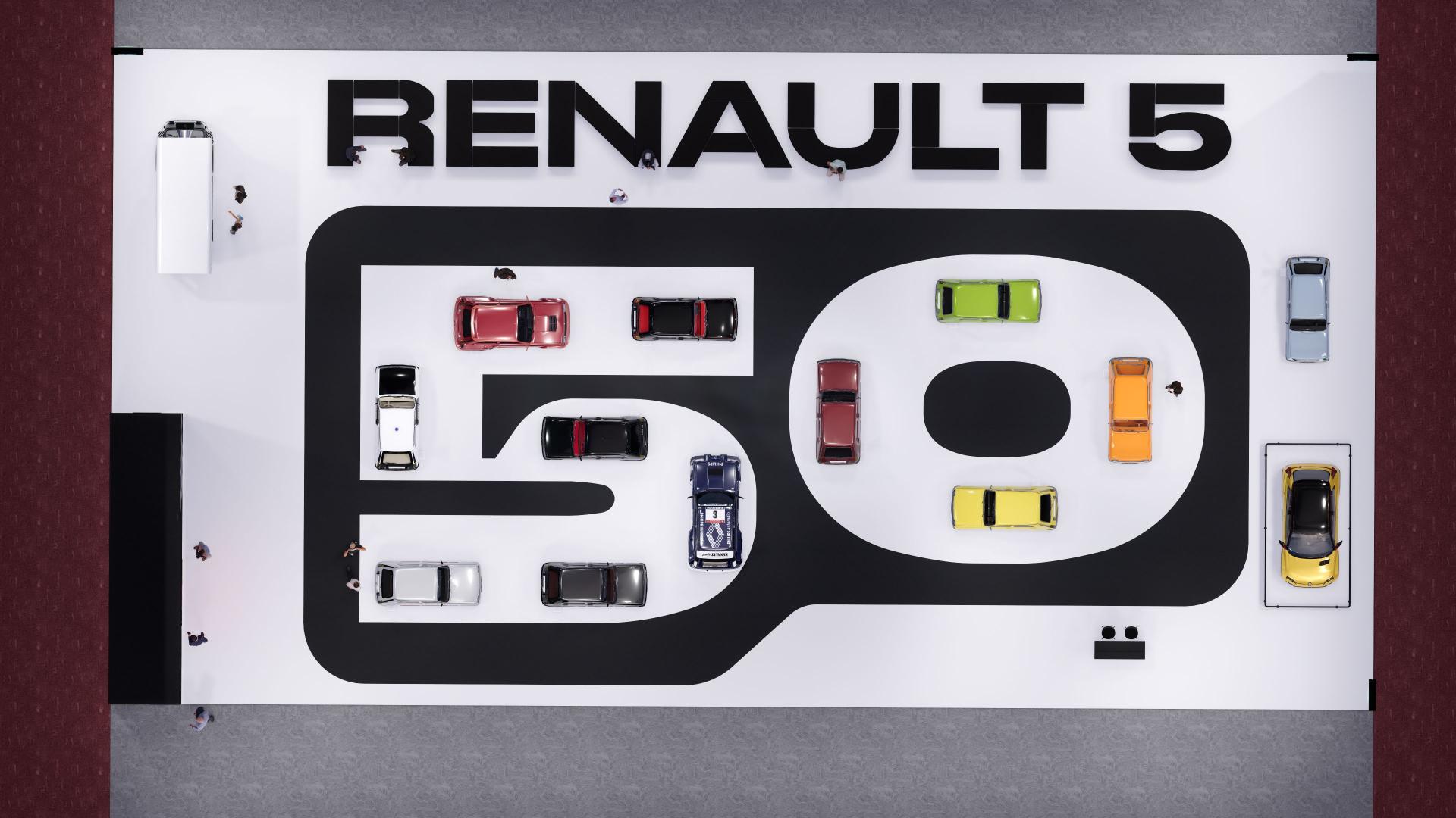 50 Jahre Renault 5 - Modelle